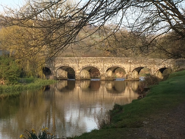 Withypool Bridge over the River Barle